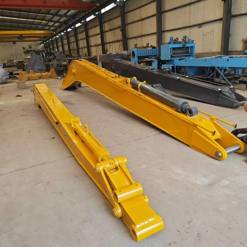 Pluma de excavadora de largo alcance de 18 m para CAT 320